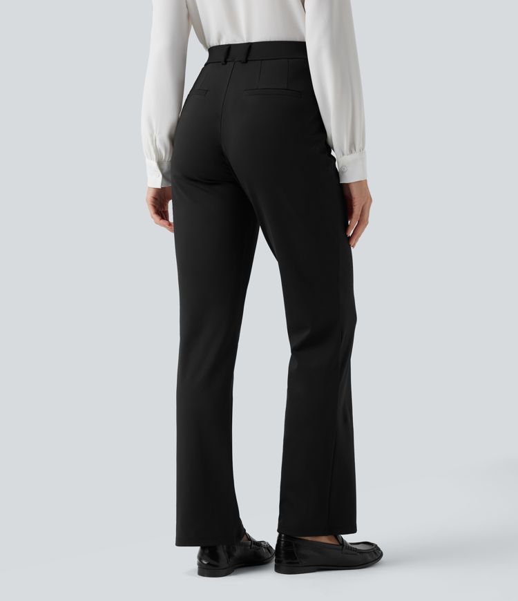 Halara Flex™ DayStretch - Stoffhose mit hohem Bund und ausgestelltem Bein Halara Flex™ DayStretch - Stoffhose mit hohem Bund und ausgestelltem Bein