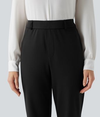 Halara Flex™ DayStretch - Stoffhose mit hohem Bund und ausgestelltem Bein Halara Flex™ DayStretch - Stoffhose mit hohem Bund und ausgestelltem Bein