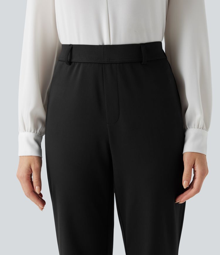 Halara Flex™ DayStretch - Stoffhose mit hohem Bund und ausgestelltem Bein Halara Flex™ DayStretch - Stoffhose mit hohem Bund und ausgestelltem Bein