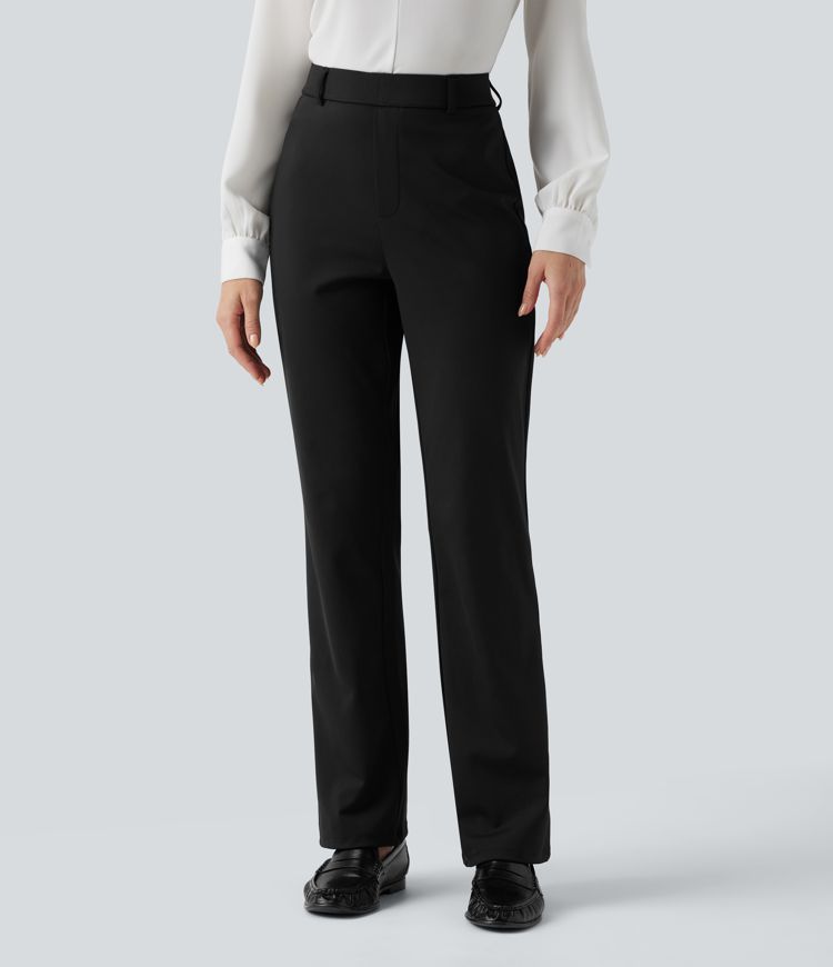 Halara Flex™ DayStretch - Stoffhose mit hohem Bund und ausgestelltem Bein Halara Flex™ DayStretch - Stoffhose mit hohem Bund und ausgestelltem Bein