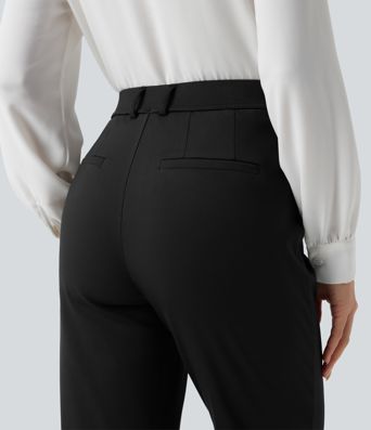Halara Flex™ DayStretch - Stoffhose mit hohem Bund und ausgestelltem Bein Halara Flex™ DayStretch - Stoffhose mit hohem Bund und ausgestelltem Bein