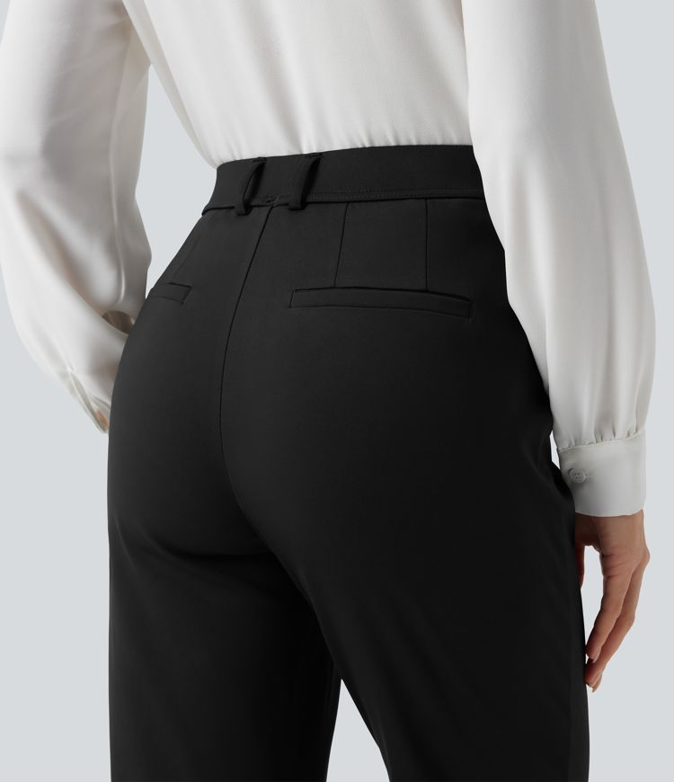Halara Flex™ DayStretch - Stoffhose mit hohem Bund und ausgestelltem Bein Halara Flex™ DayStretch - Stoffhose mit hohem Bund und ausgestelltem Bein