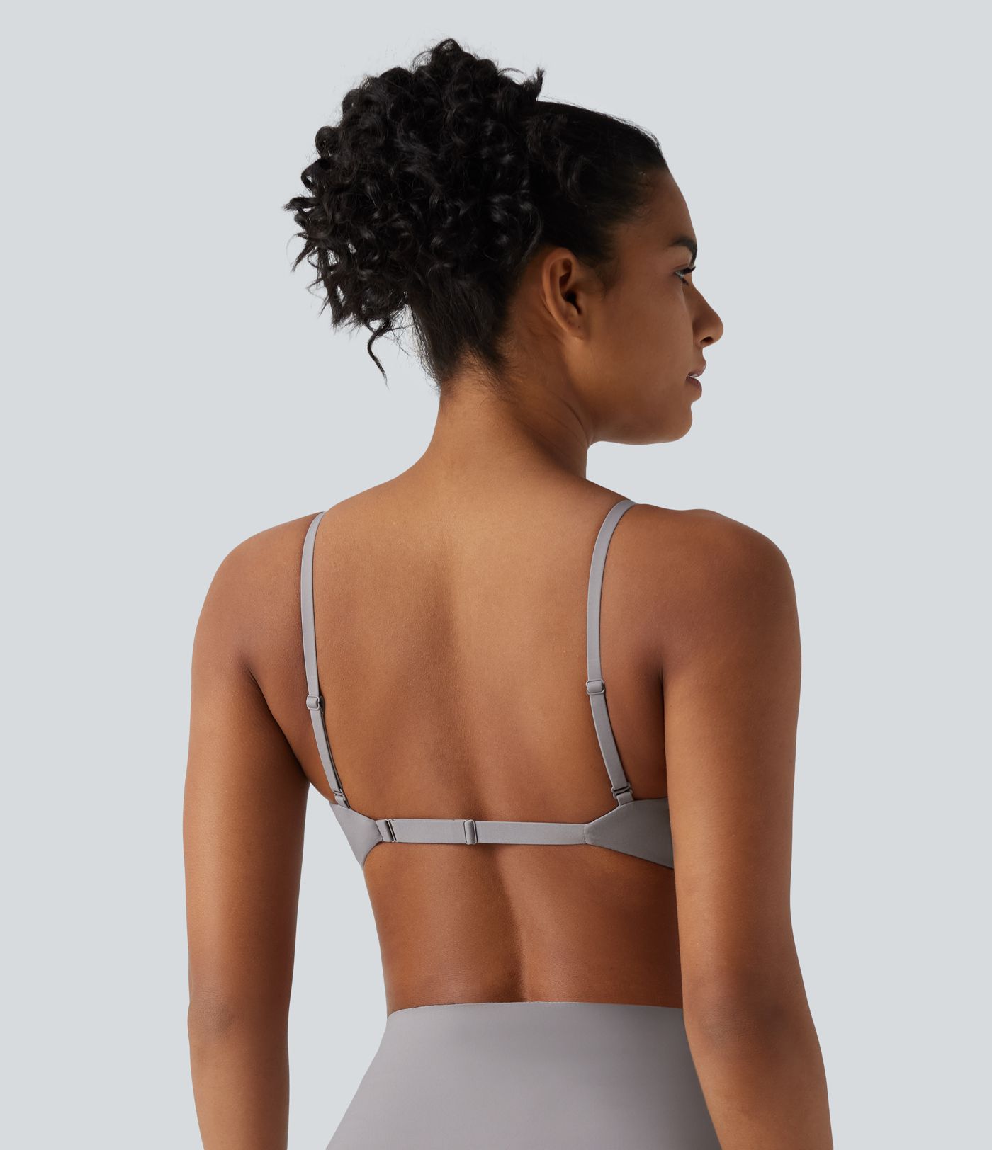 Lounge-Bralette mit V-Ausschnitt