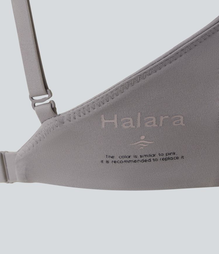 Lounge-Bralette mit V-Ausschnitt