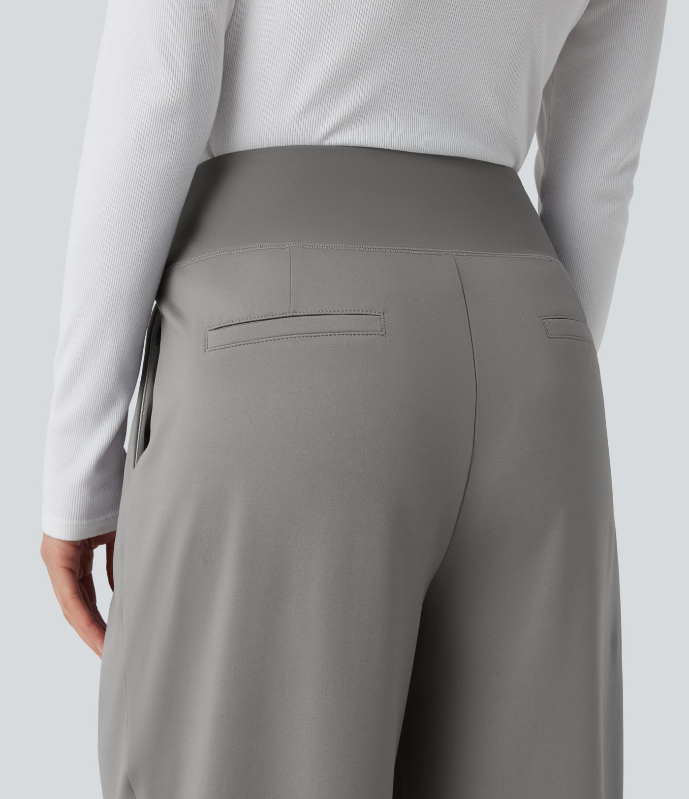 Halara Flex™ DayStretch High Waisted Tummy Control Straight Leg Work Pants with Pockets