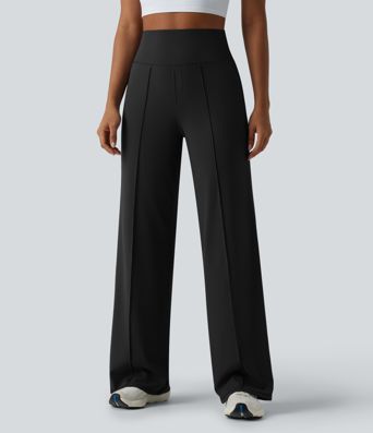 Halara UltraSculpt™ High Waisted Tummy Control Straight Leg Yoga Pants with Pockets