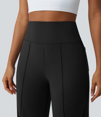 Halara UltraSculpt™ High Waisted Tummy Control Straight Leg Yoga Pants with Pockets