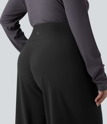 Halara UltraSculpt™ High Waisted Tummy Control Straight Leg Yoga Plus Size Pants with Pockets