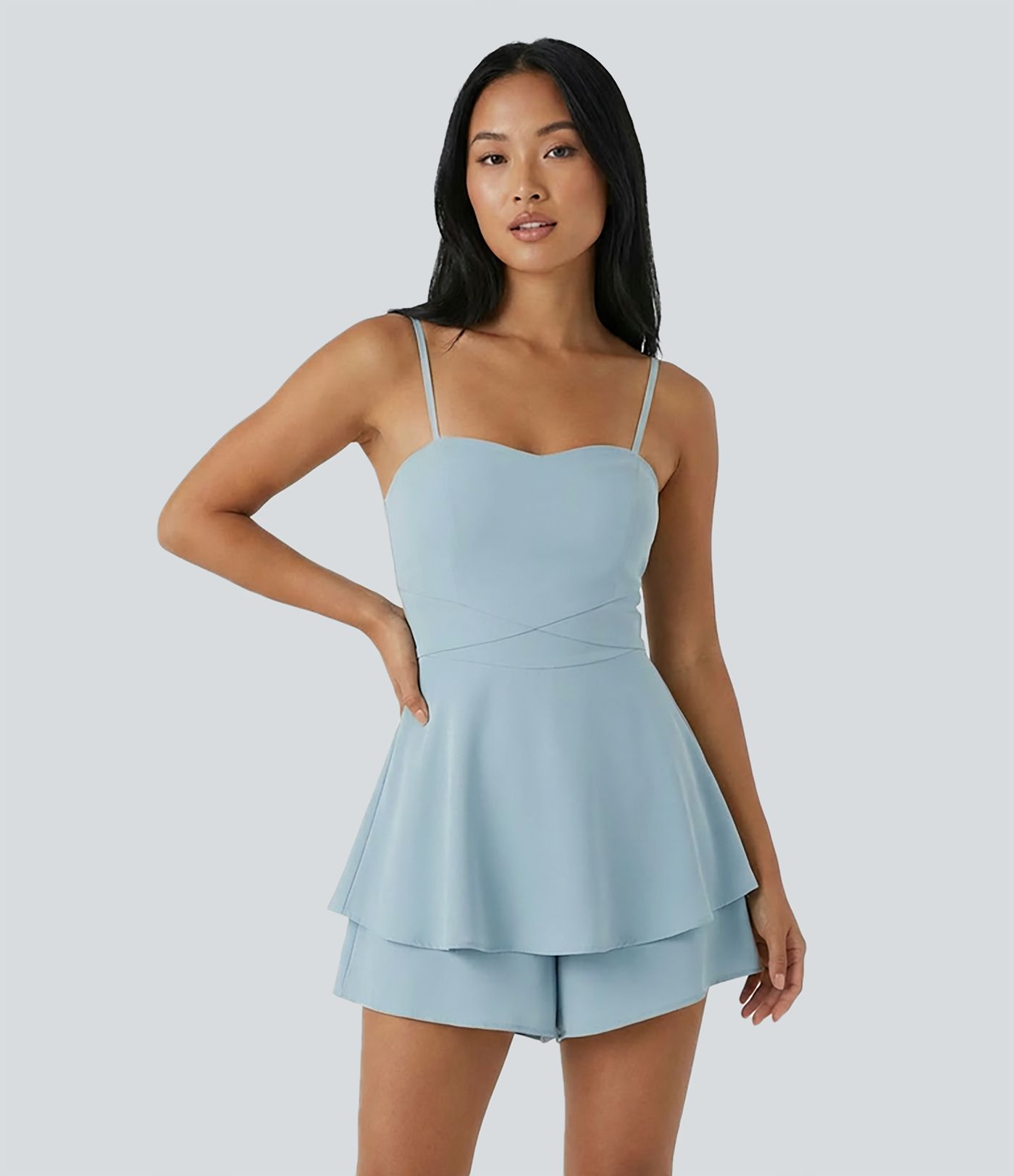 Breezeful™ Tube Quick Dry Casual Romper-Easy Peezy Edition