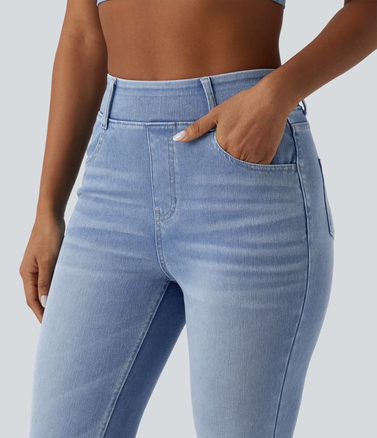 Halara Flex™ High Waisted Casual Denim Leggings with Pockets
