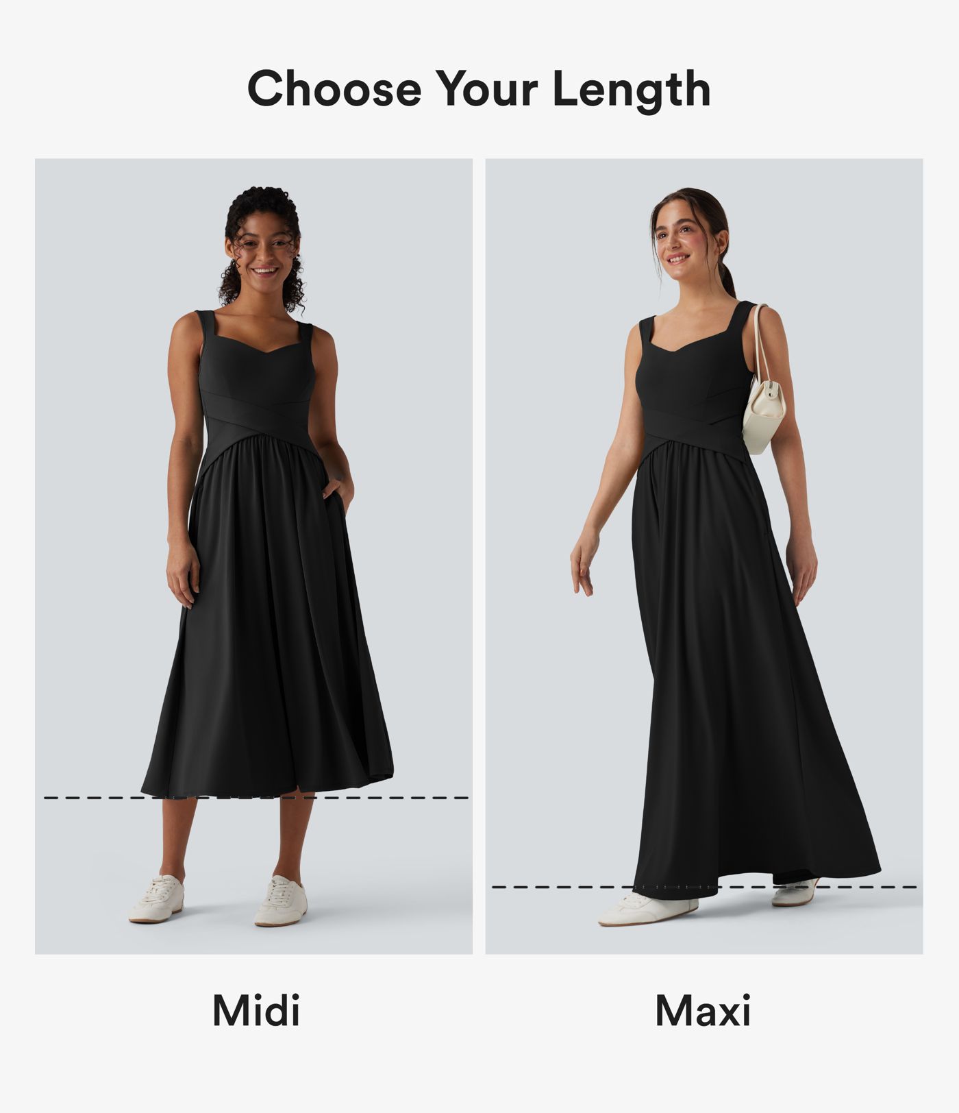 Flowy Maxi Casual Dress with Pockets