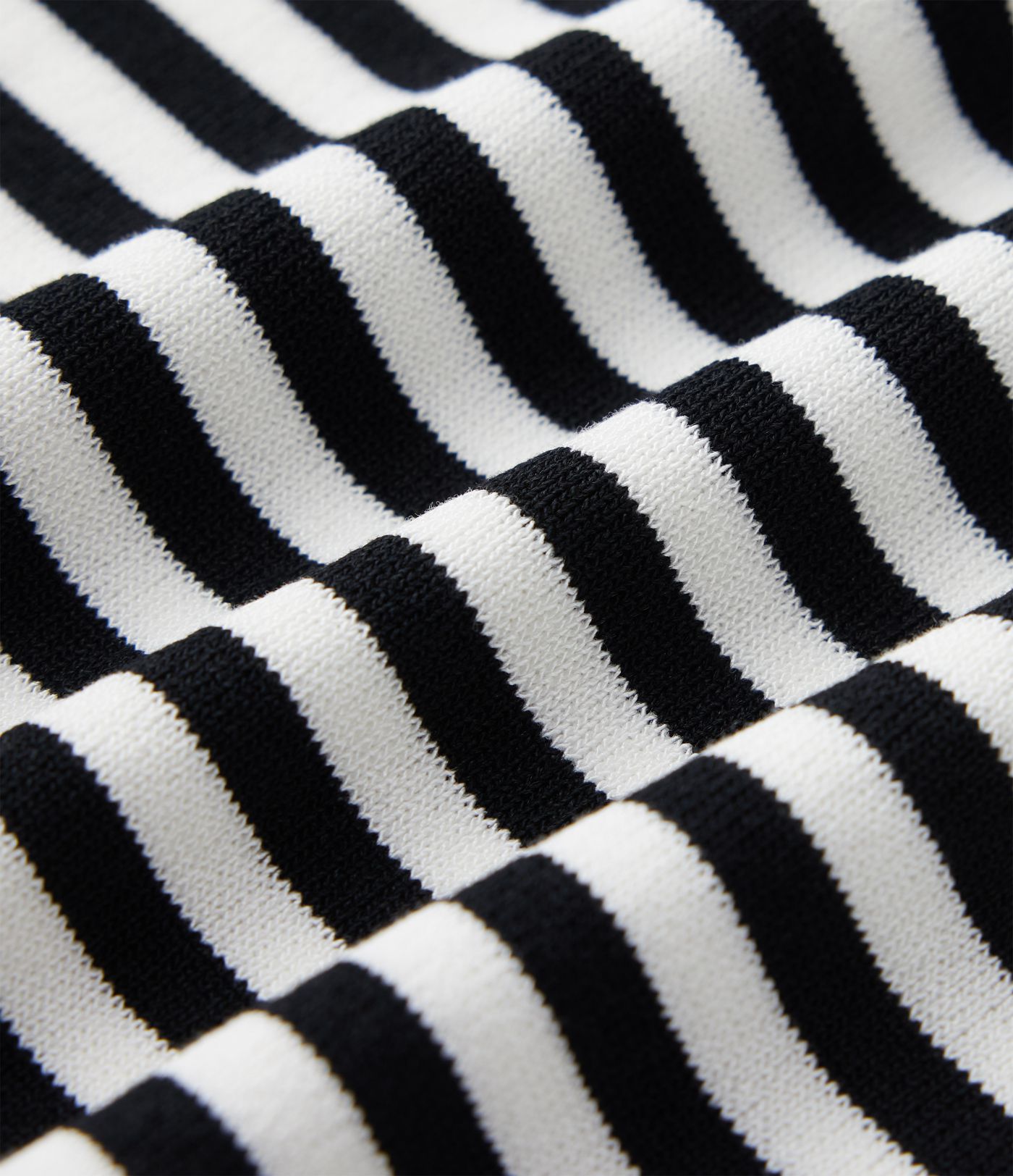 Round Neck Short Sleeve Stripe Casual Jumper