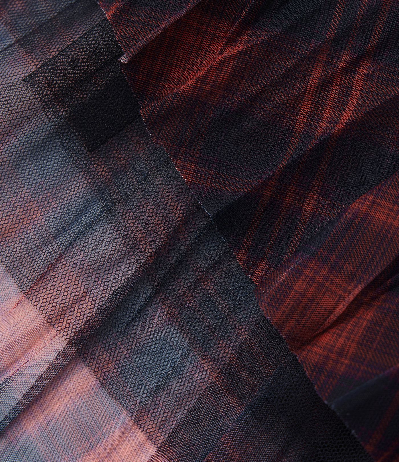 High Waisted Plaid Maxi Casual Skirt