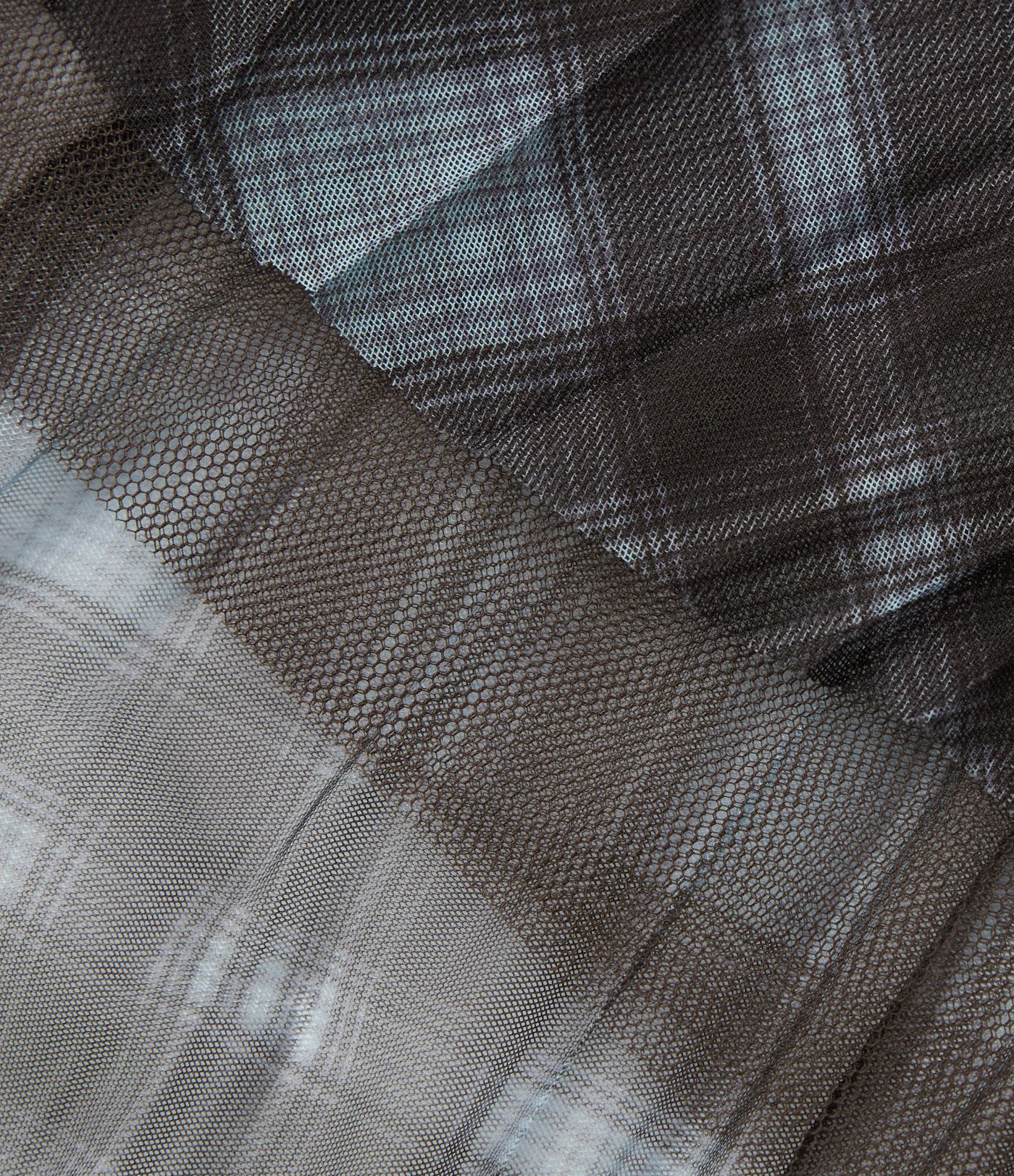 High Waisted Plaid Maxi Casual Skirt