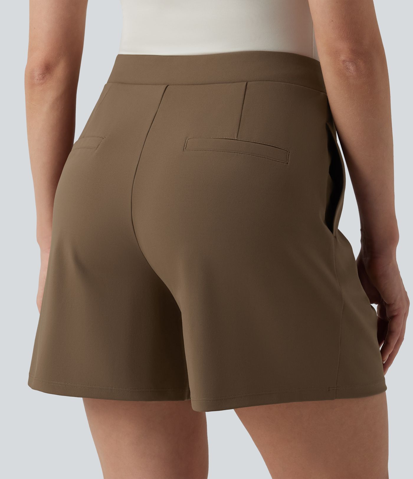 DayStretch Asymmetric Mid Rise Work Shorts 5'' with Pockets DayStretch Asymmetric Mid Rise Work Shorts 5'' with Pockets