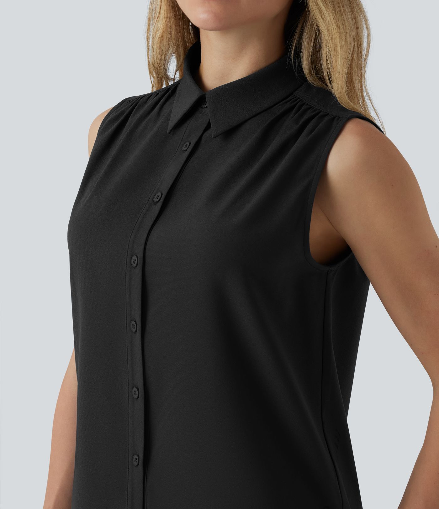 Sleeveless Work Shirt