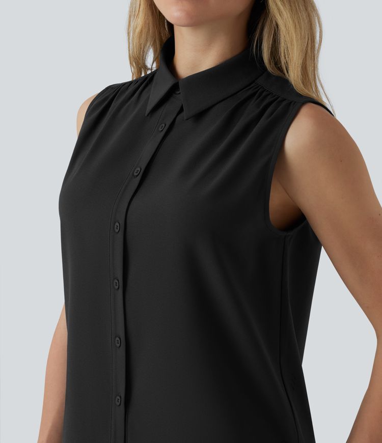 Sleeveless Work Shirt