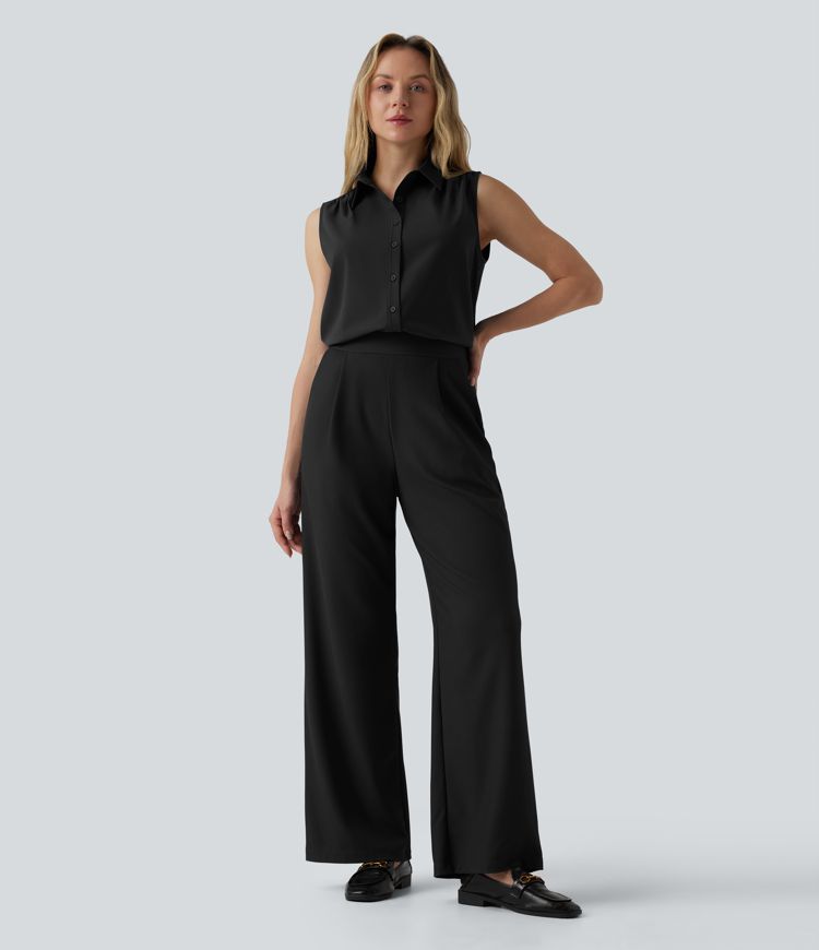 Sleeveless Work Shirt