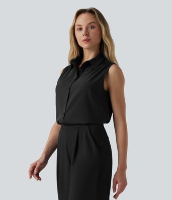 Sleeveless Work Shirt