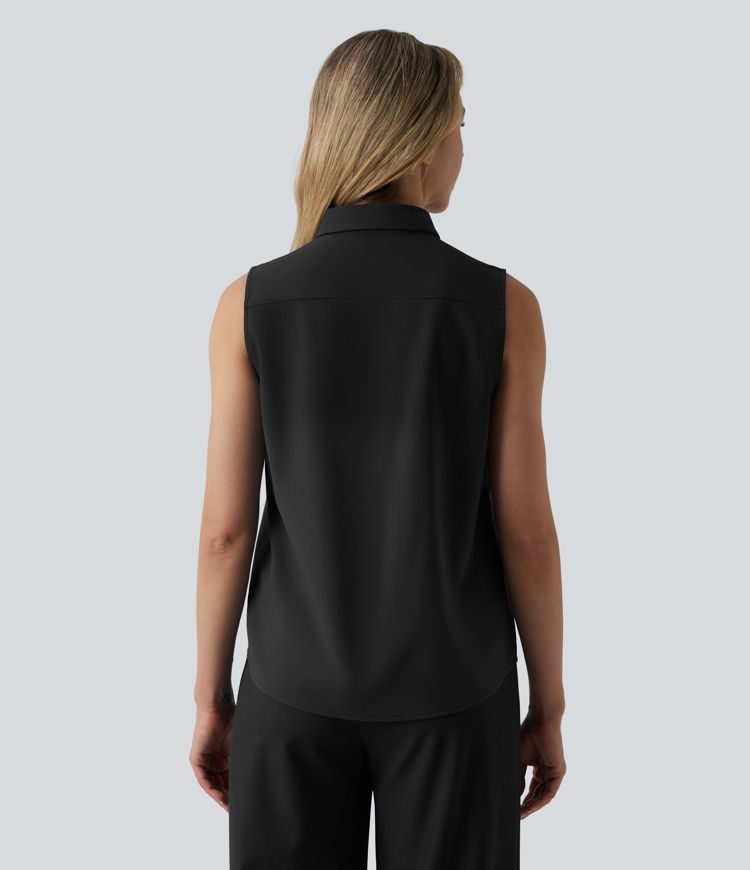 Sleeveless Work Shirt