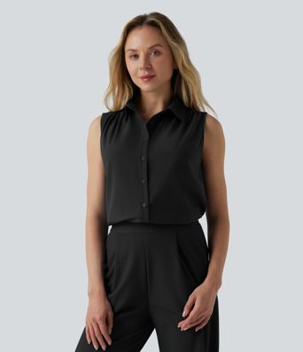 Sleeveless Work Shirt