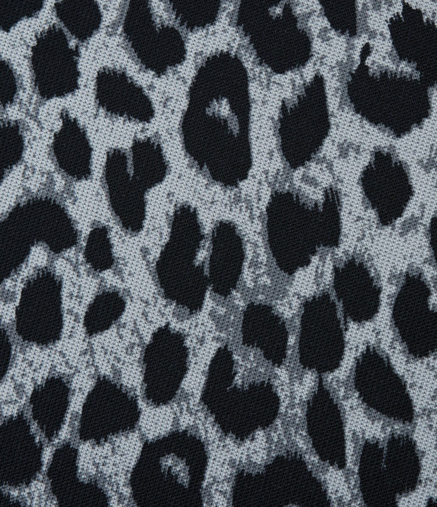 High Waisted Leopard Waffle Casual Baggy Pants with Pockets