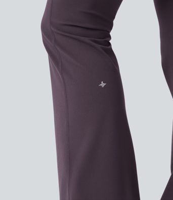 Halara UltraSculpt™ High Waisted Tummy Control Butt Lifting Scrunch Shaping Yoga Bootcut Leggings with Pockets