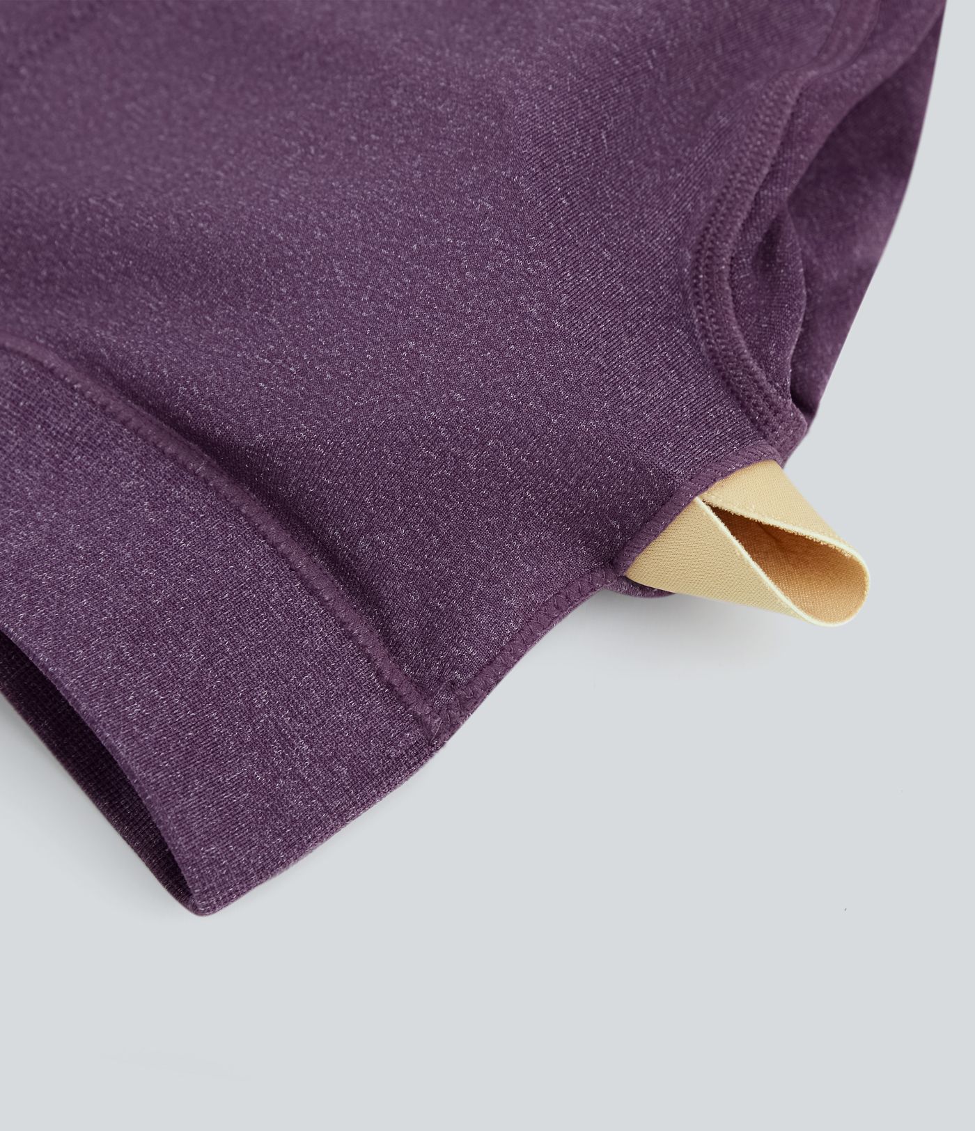 Seamless Flow Round Neck Long Sleeve Thumb Hole Cropped Yoga Sports Top