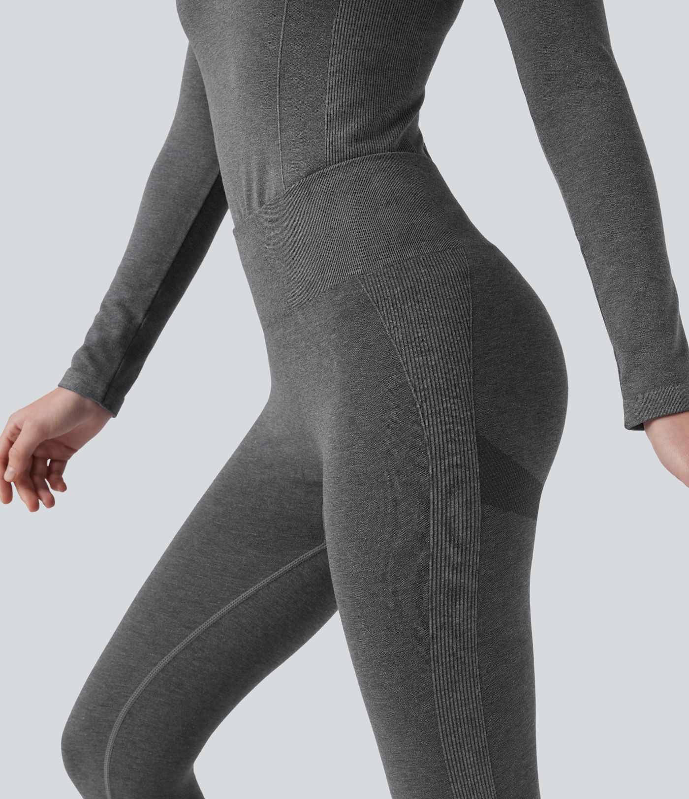 OneForm Seamless Flow High Waisted 7/8 Casual Warming Leggings