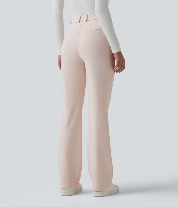 Halara Flex™ DayStretch - Stoffhose mit hohem Bund und ausgestelltem Bein