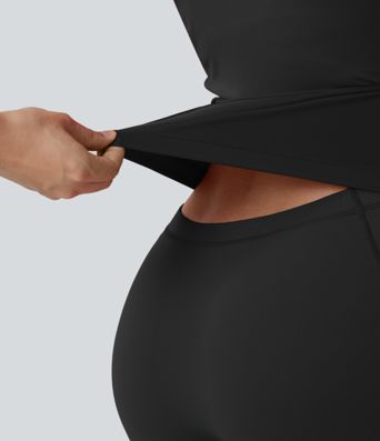 Softlyzero™ Airy - Rückenfreies Sportkleid mit Seitentaschen und Cool-Touch - Easy Peezy Edition, E-G Cups