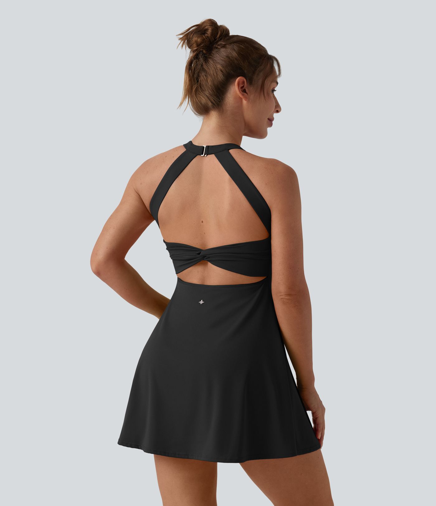 Softlyzero™ Airy - Rückenfreies Sportkleid mit Seitentaschen und Cool-Touch - Easy Peezy Edition, E-G Cups