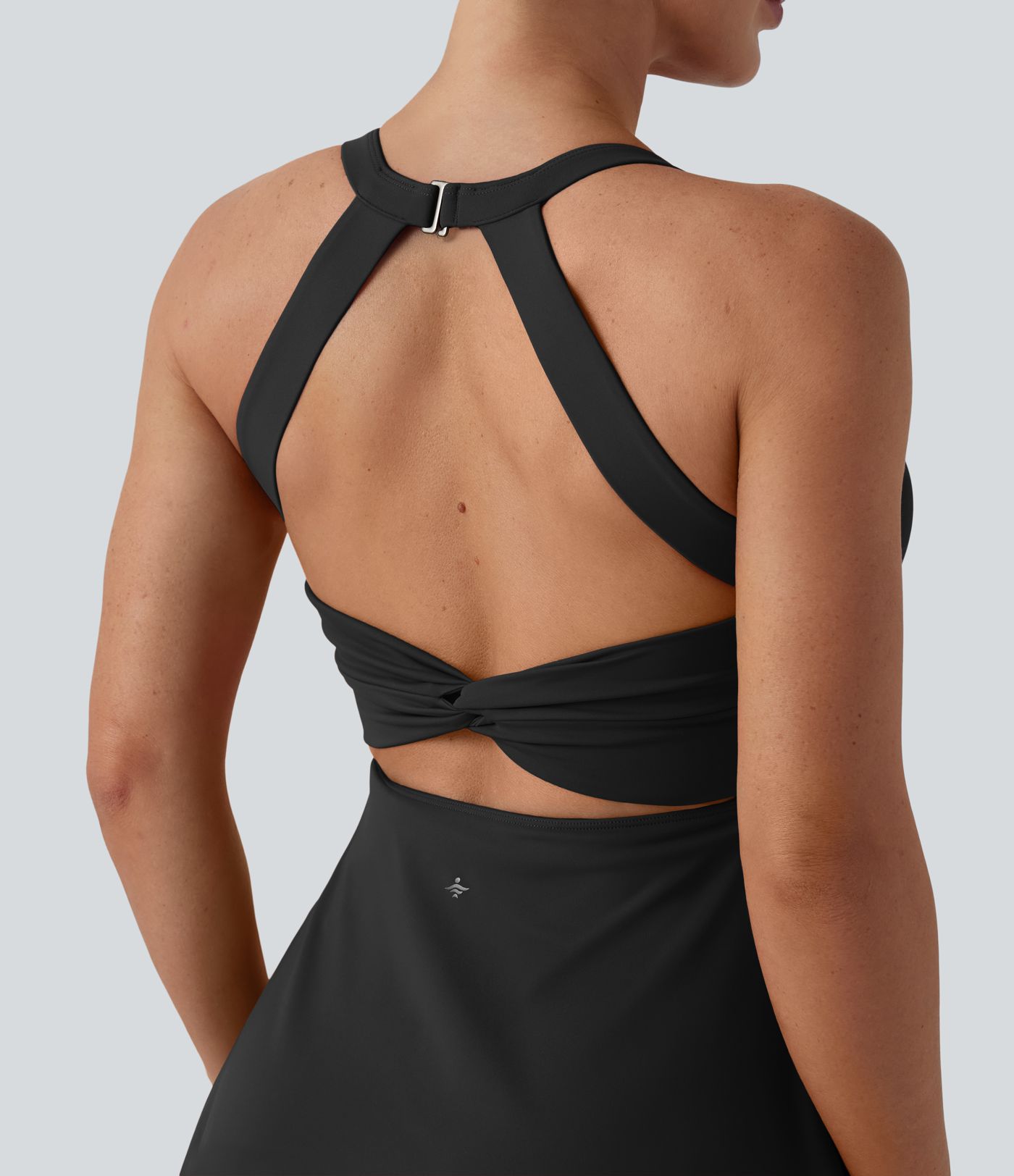 Softlyzero™ Airy - Rückenfreies Sportkleid mit Seitentaschen und Cool-Touch - Easy Peezy Edition, E-G Cups