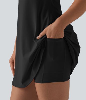 Softlyzero™ Plush Backless Active Dress-Easy Peezy Edition D-F