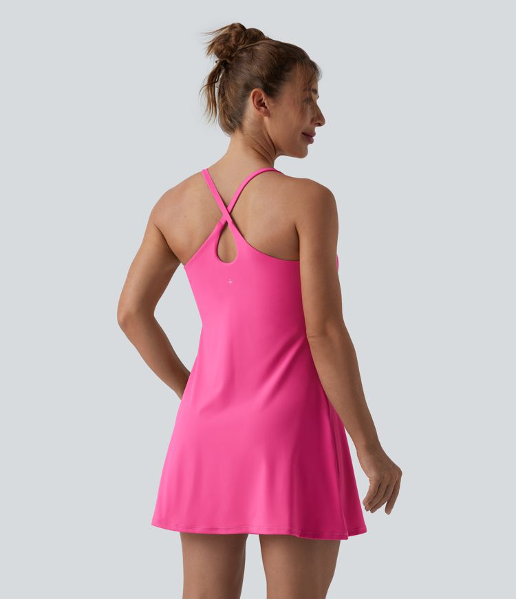 Softlyzero™ Plush Backless Active Dress-Easy Peezy Edition D-F