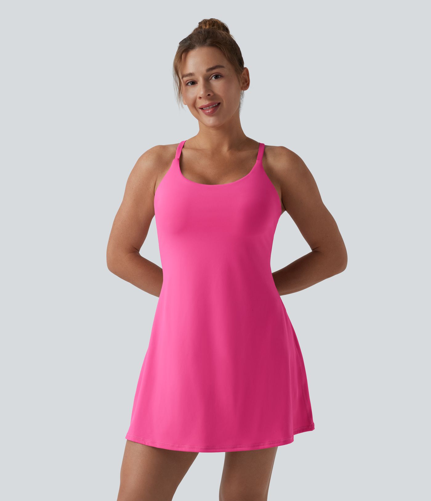 Softlyzero™ Plush Backless Active Dress-Easy Peezy Edition D-F