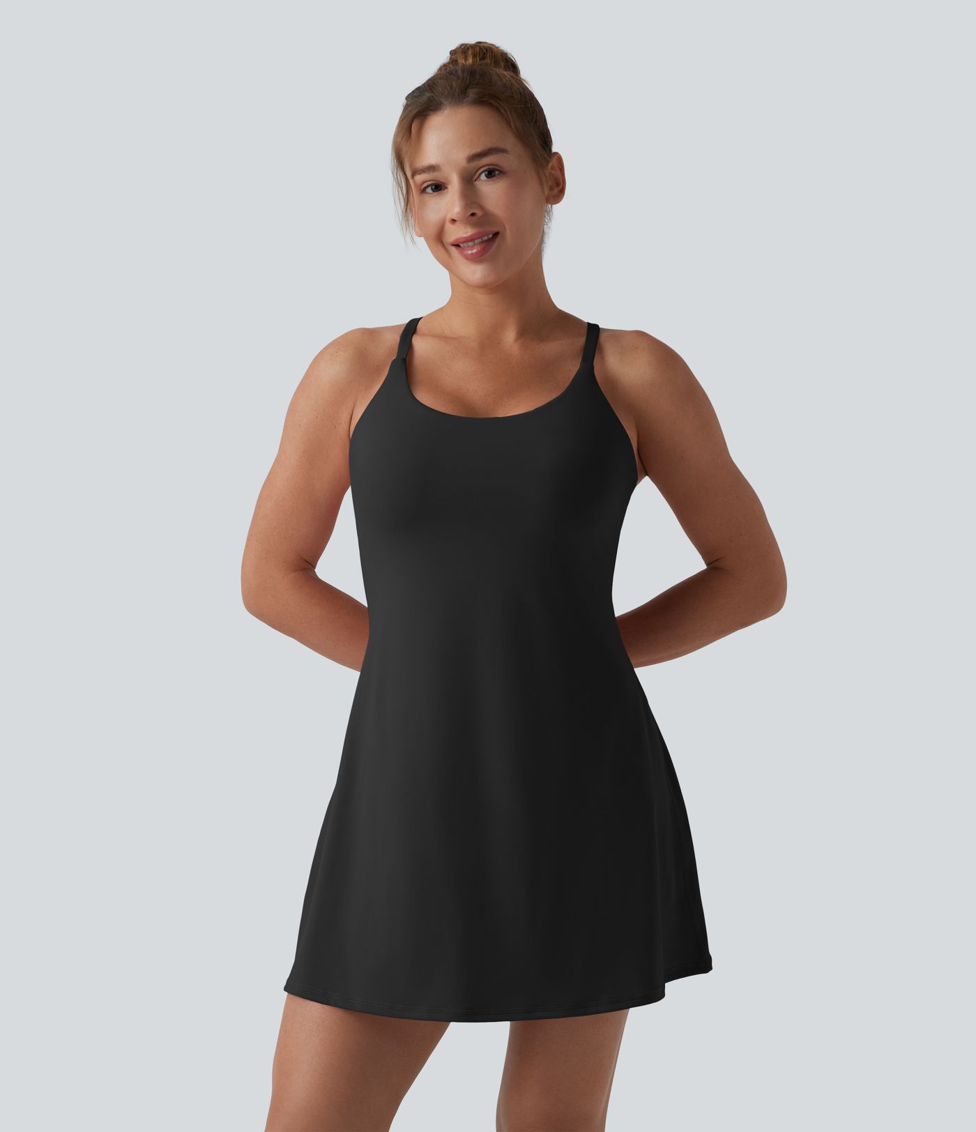 Softlyzero™ Plush Backless Active Dress-Easy Peezy Edition D-F