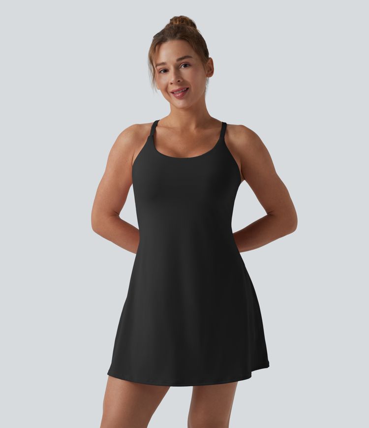 Softlyzero™ Plush Backless Active Dress-Easy Peezy Edition D-F