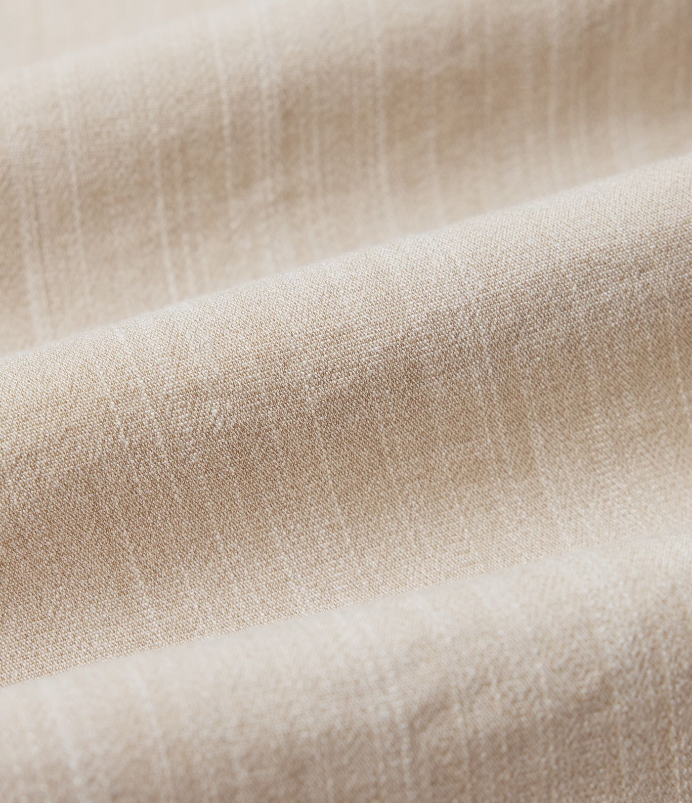 Mid Rise Casual Linen-Feel Pants with Pockets