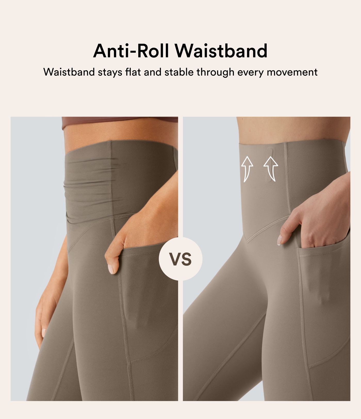 Halara UltraSculpt™ leggings de yoga 7/8 de talle alto, moldeadores, con control del abdomen, banda anti-enrollamiento que evita que se suban y con bolsillos