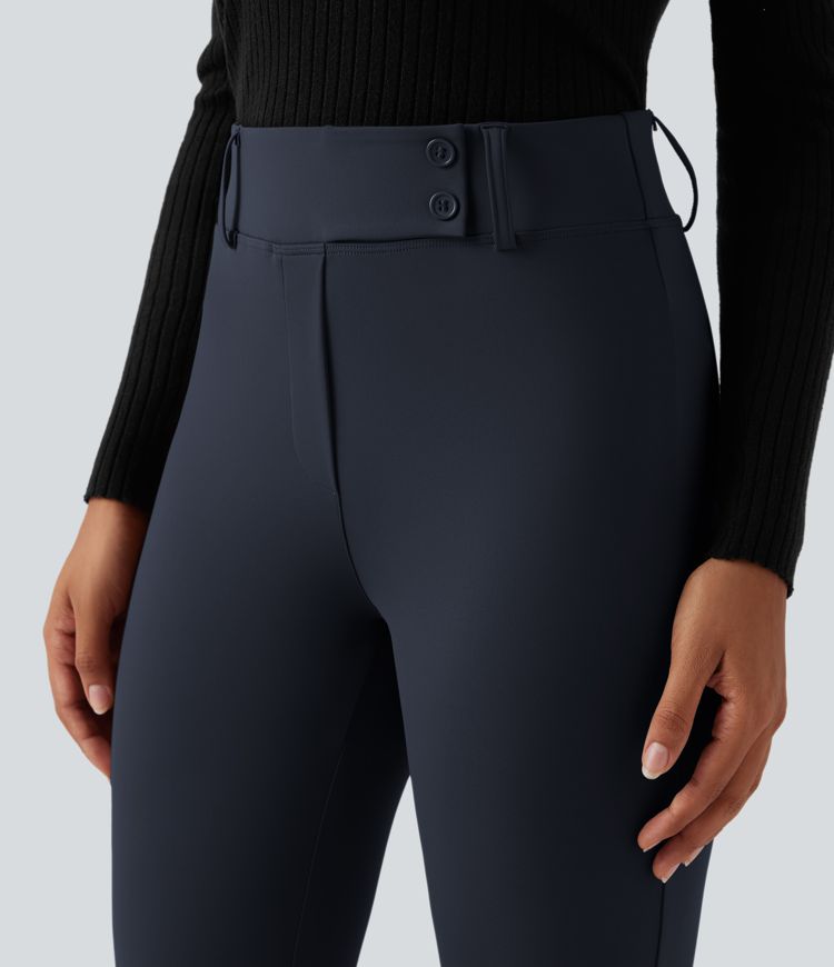 Halara Flex™ DayStretch High Waisted Flared Work Trousers with Pockets