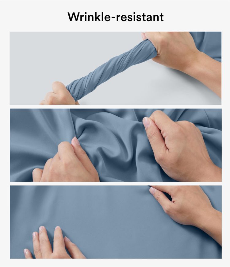 Blouse tailleur ample infroissable à col V, manches longues et nœud