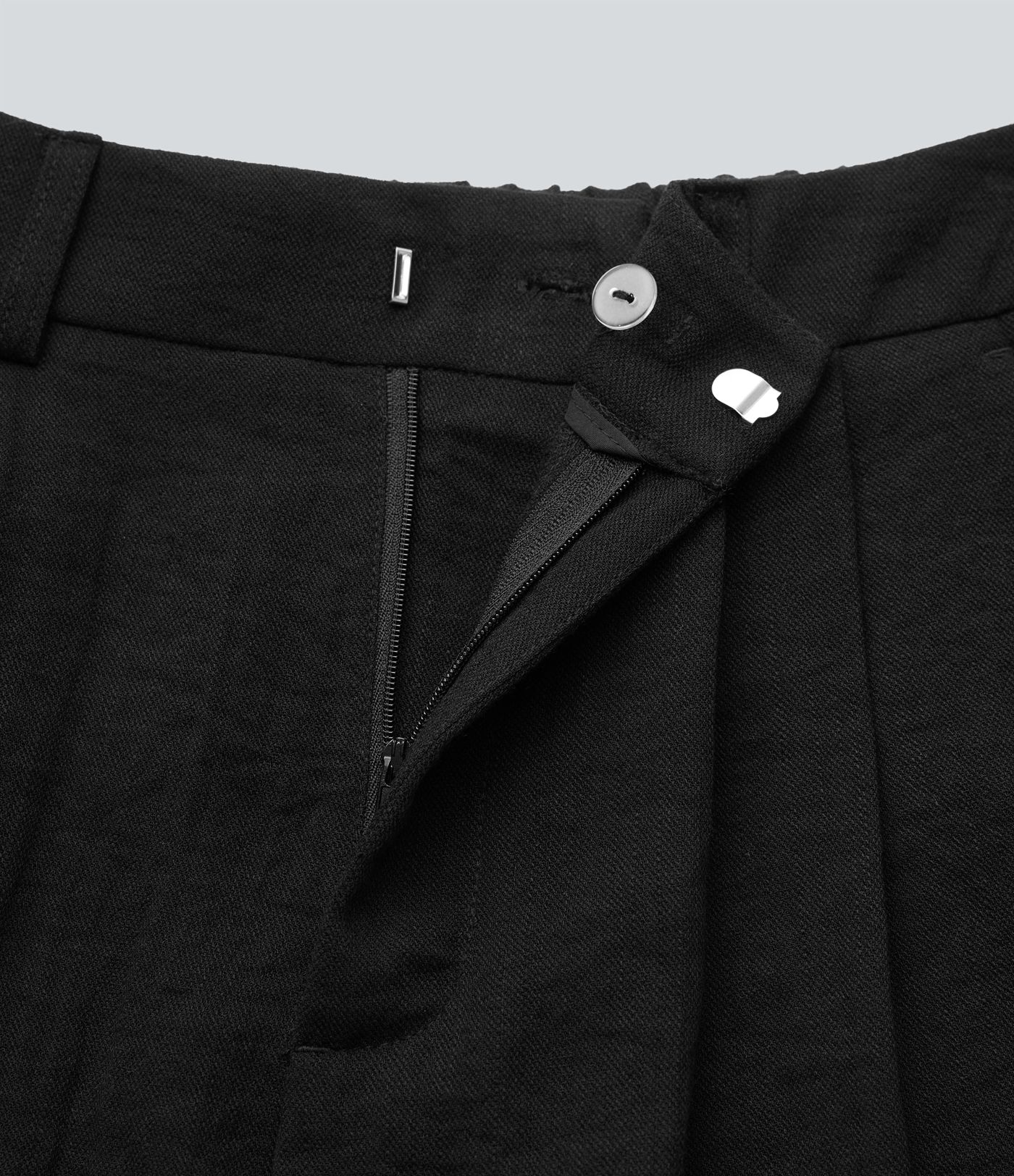 High Waisted Casual Shorts with Pockets