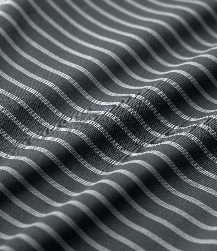 Asymmetric High Waisted Stripes Workout 7/8 Leggings with Pockets