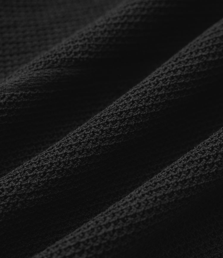 Pull décontracté col V à manches mi-longues