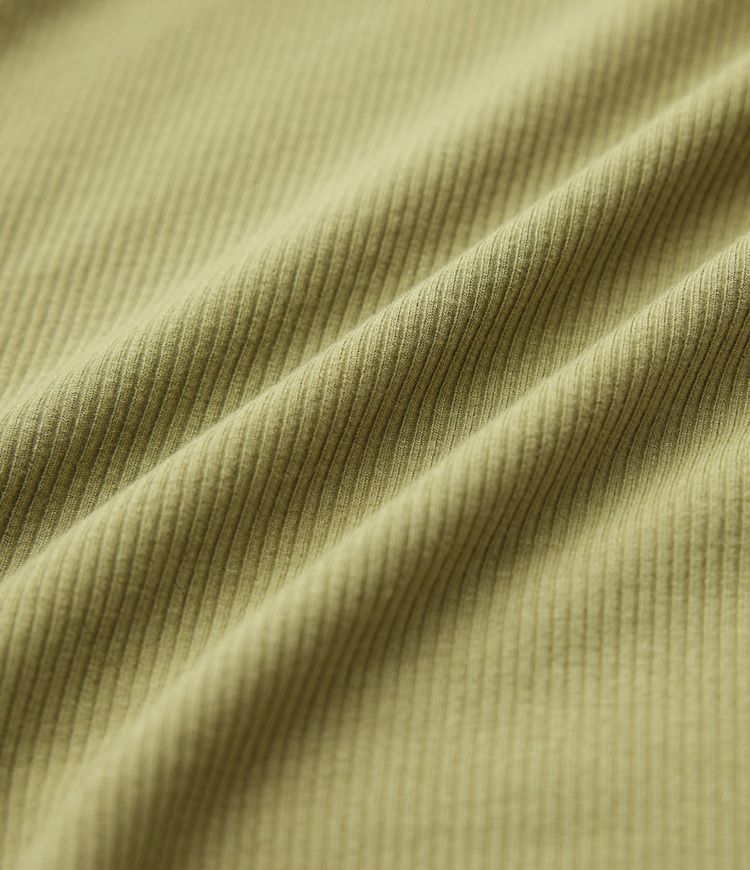 Ribbed Knit Round Neck Cap Sleeve Bodycon Midi Casual Dress