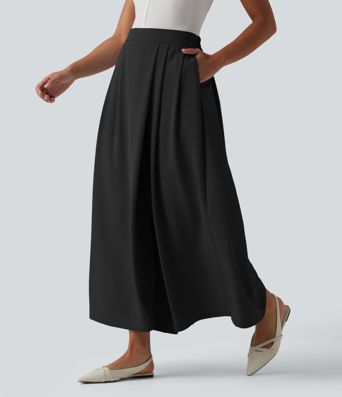 High Waisted Baggy Work Pants with Pockets