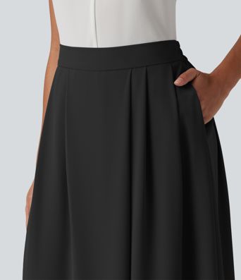 High Waisted Baggy Work Pants with Pockets