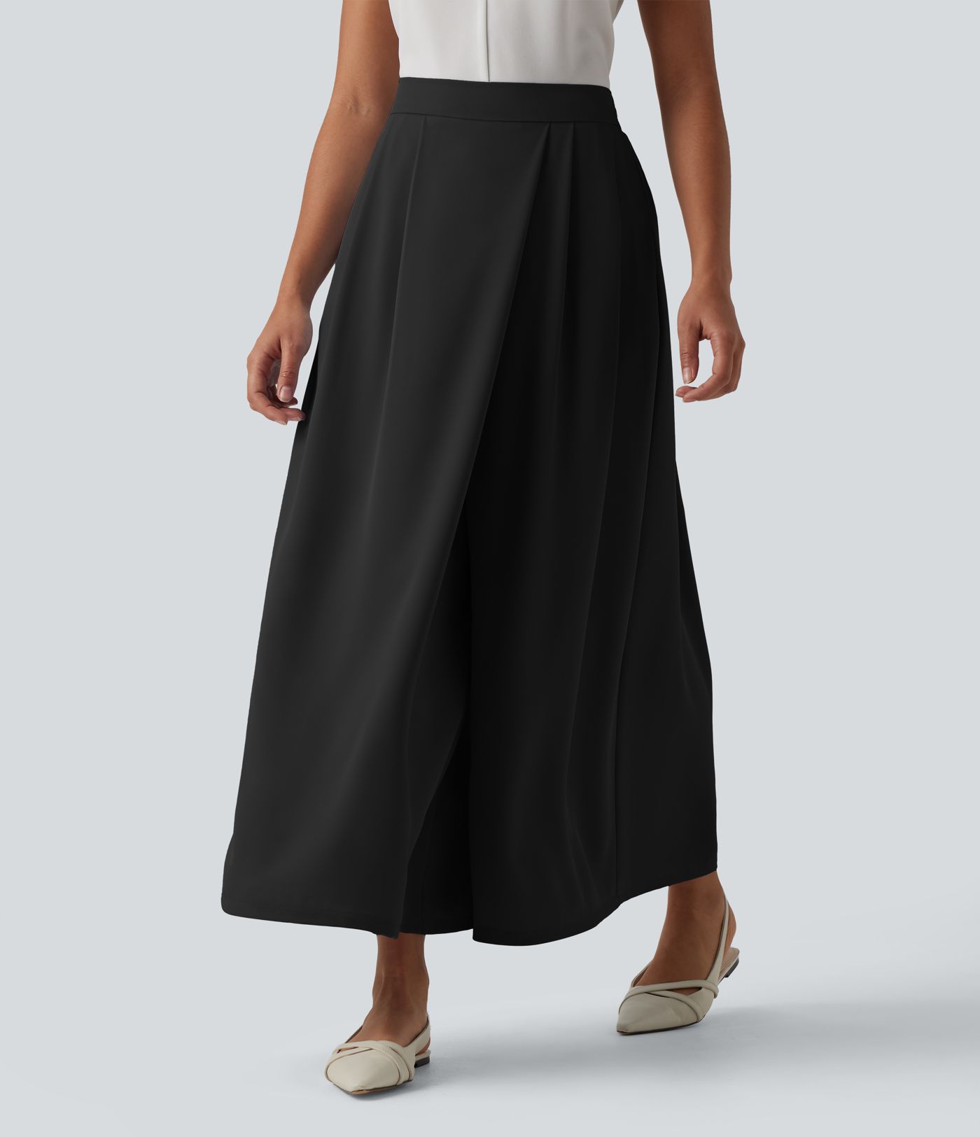 High Waisted Baggy Work Pants with Pockets