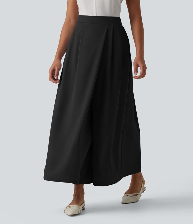 High Waisted Baggy Work Pants with Pockets